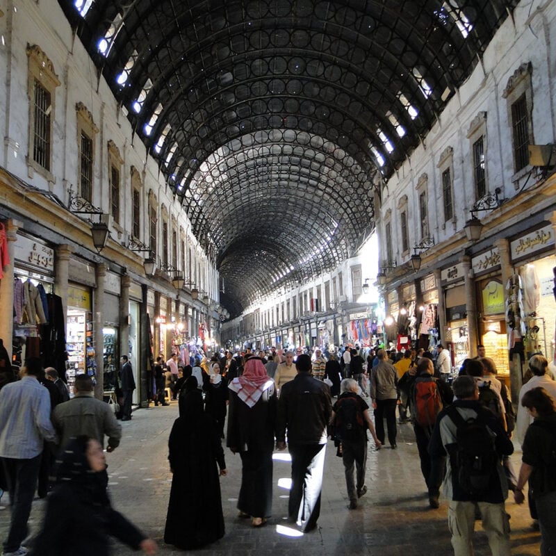 Syria, Al-Hamidiyah Souq in Damascus in 2010