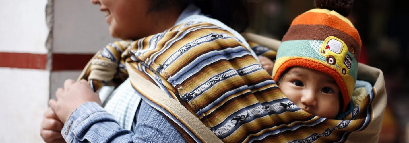 Baby in a sling