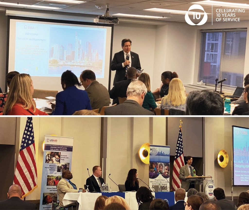 Integrity CEO and Chief Commercial Officer attend the USAID Small
